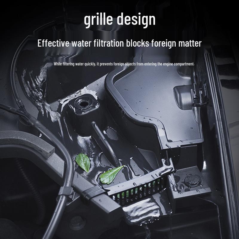Custom-fit Detachable Insect Screen and Water Deflector for Tesla Model 3/Y