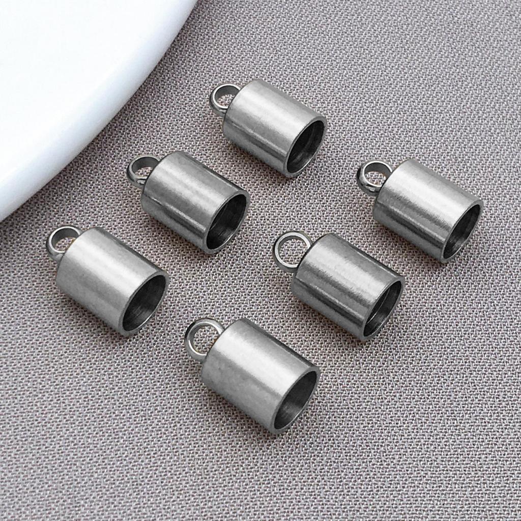 Stainless Steel Gold Chain Clasp Leather Connector for DIY Bracelet/Necklace Jewelry