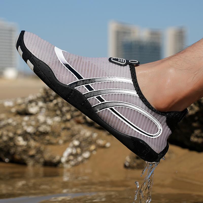 Men Aqua Shoes Women Diving Socks Barefoot Swimming Water Shoes Upstream Beach Wading Sports Sneakers For Fitness Yoga Surfing