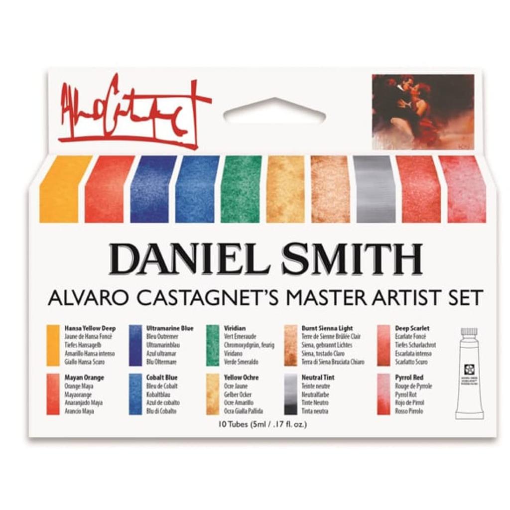 Daniel Smith Transparente Aquarellfarbe Extrafein Alvaro Castanet 10 Farbset 5ml 285610016 (Nein. 2)