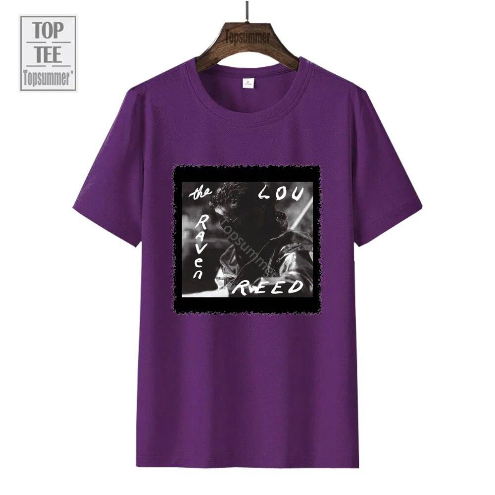 Tricou The Raven Album Lou Reed Tour Tricou Pop Trend Bumbac Tricou cupluri Top supradimensionat