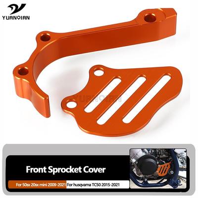 Motorcycle Front Chain Guard Sprocket Protector For 20SX 50SX 20 50 SX Mini 2009-  For Husqvarna TC50 TC 50
