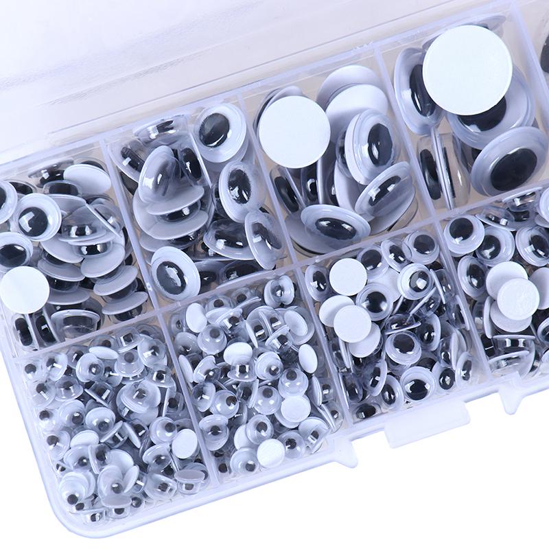 Αυτοκόλλητα Mixed Eyes For Toys Doll Googly Wiggly Eyes Diy αξεσουάρ