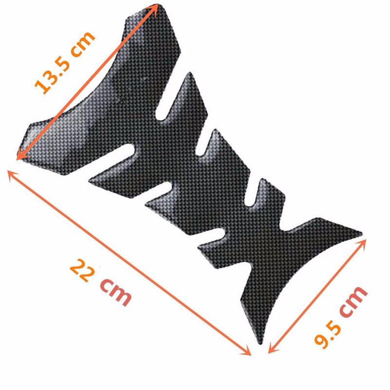 For Honda CBR RVF VFR CB400 CB1300 CBR1000RR CBR600 F2/F3/F4/F4i Carbon Fiber Color Fuel Tank Pad Protector Sticker Motorcycle Gas Oil Cap Cover Decal