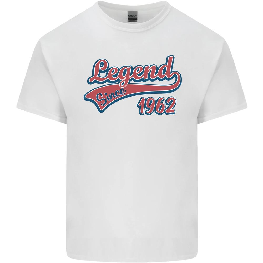 Legend Since 64th Birthday 1962 Unisexs Cotton TShirt Tee Top