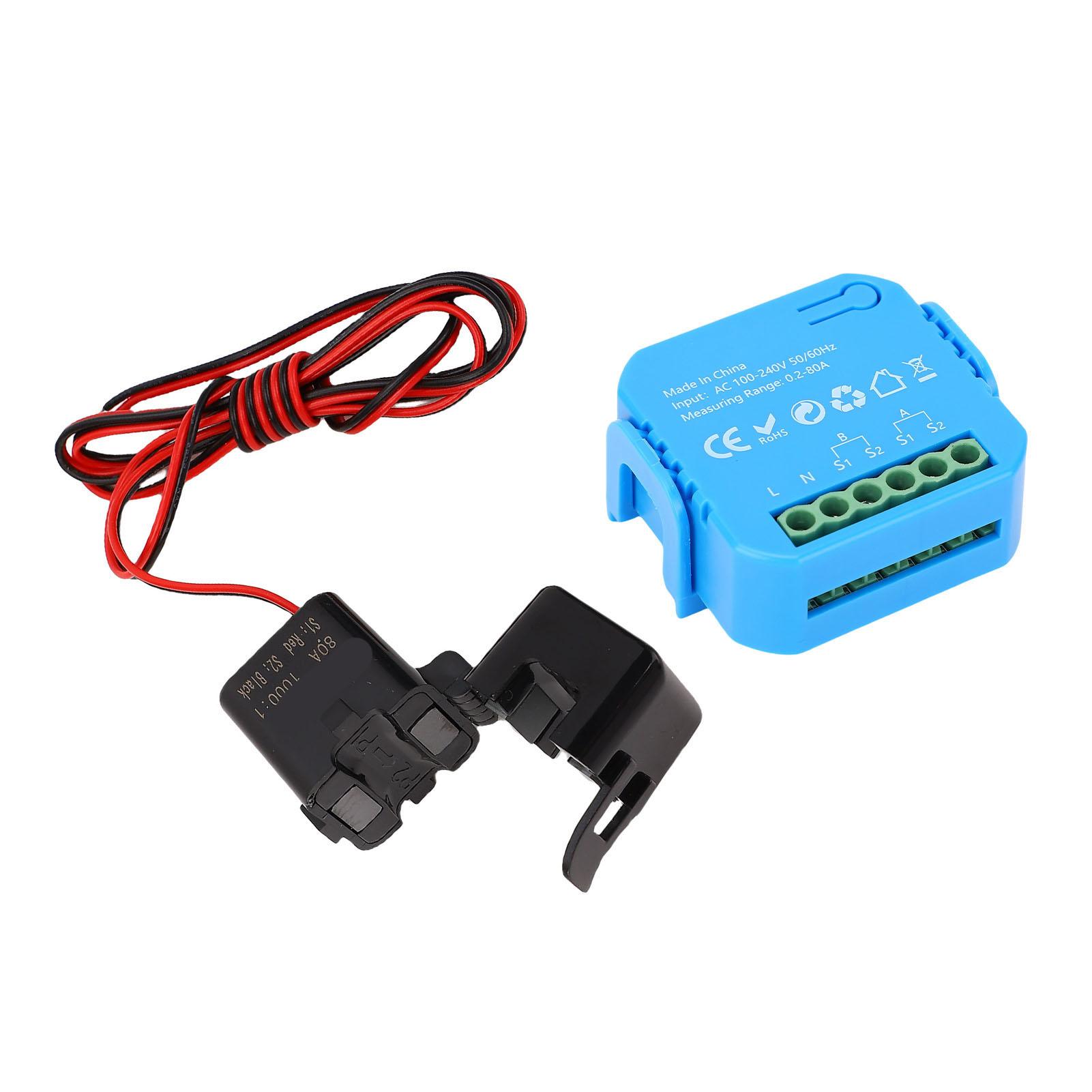 Single phase power terminal energy consumption, WiFi real-time electricity meter for home solar PV system