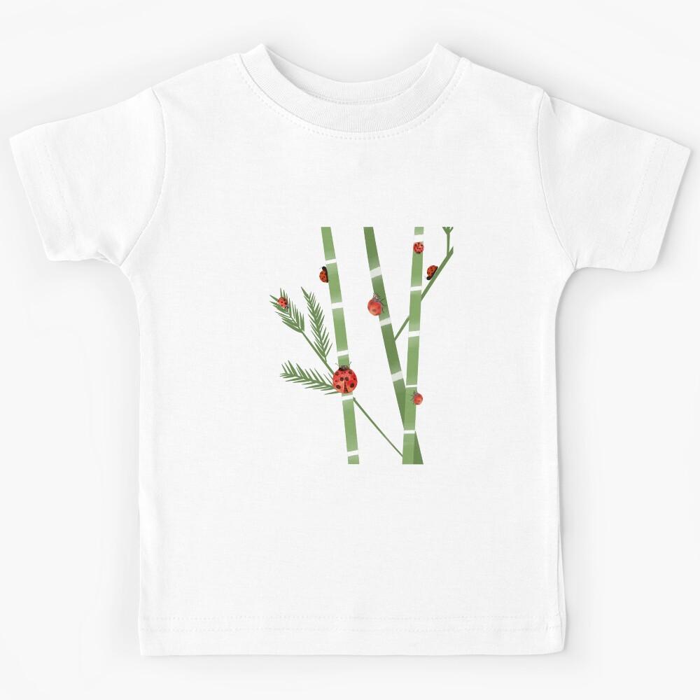 Ladybug on bamboo Kids T-Shirt 140