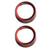 Colorful Aluminum AC Knob Control Knob Ring Cover For Honda Civic 2016-2024 10th Gen Car Interior Modification Accessories