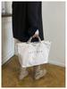 2025 New European & American Style Women's Large Capacity Letter Tote Bag