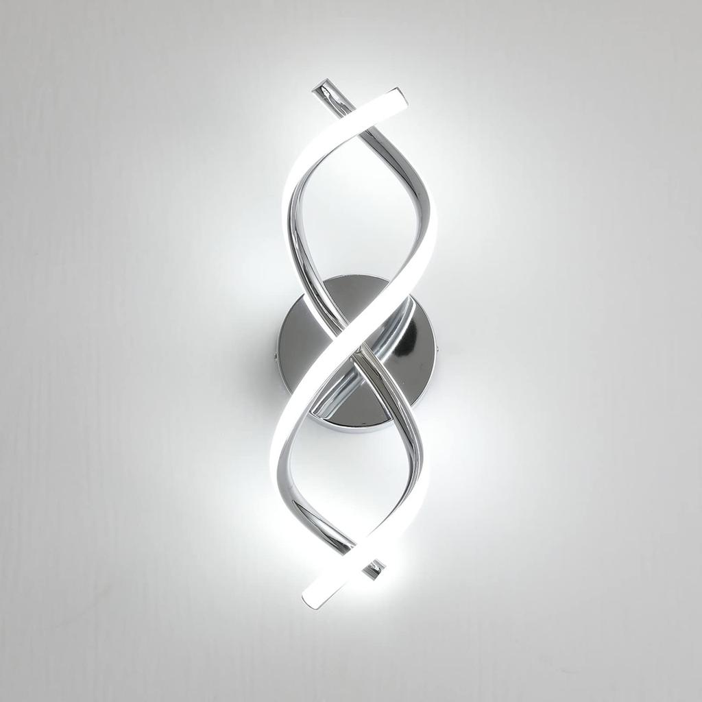 EIDSUNM Bracket Light, LED Wall Light, Nordic Style, 24W LED Compatible, Staircase, Ambient Lighting, Wall Light, Indoor Decorative Wall Lamp,