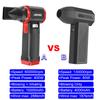 Car Fan Air Duster 600/130,000RPM Turbo Jet Fan Automotive Seat Vent Dashboard Cleaner Snow Blowing Air Blower Cordless Air Pump