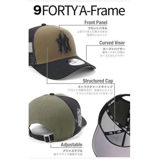 Era Mesh Cap 9FORTY-A Side Patch MLB ONSPOTZ Exclusive NER37C7370 9 FORTY A-Frame Trucker Urban Jungle Moss Expedition