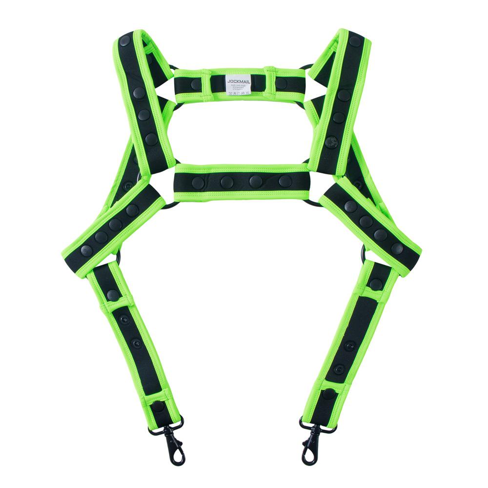 Men's Leather Body Harness Bondage Thong