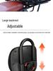 Adjustable EV Rear Rack: Motorcycle Slide Rail Cargo Bracket with Telescopic Mobile Backrest for Takeaway Box