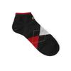 DakS Men S Ankle 4 pairS Set Check Pattern dbSS4f901bk