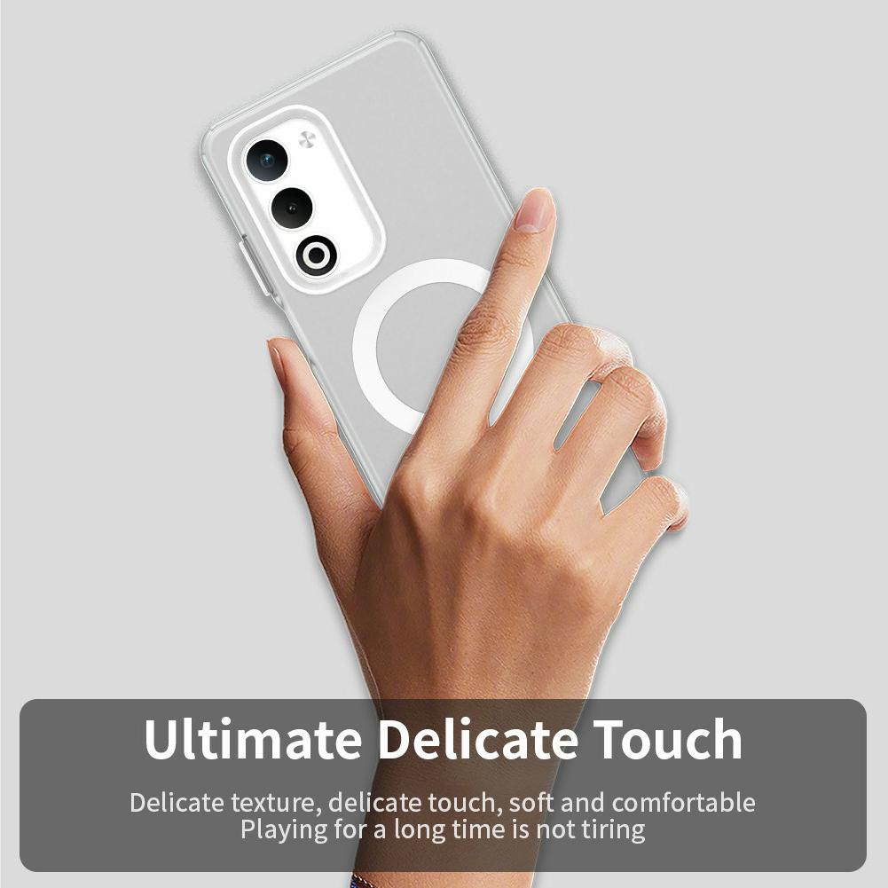 For Oppo A5 5G Magnetic Case Anti Drop Hybrid Phone Back Cover