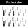 Multipurpose Handle Screwdriver With Magnetic Insulated Security Repair Hand Tool Crossing/Straight Type Screw Driver