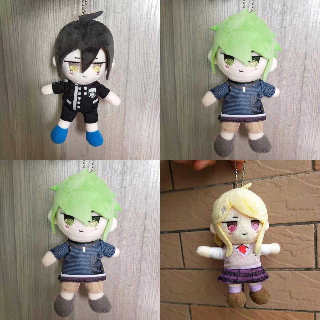 Adorable Danganronpa V3 Kokichi Oma Plush Toy Doll Key Chains Pendant For Kids