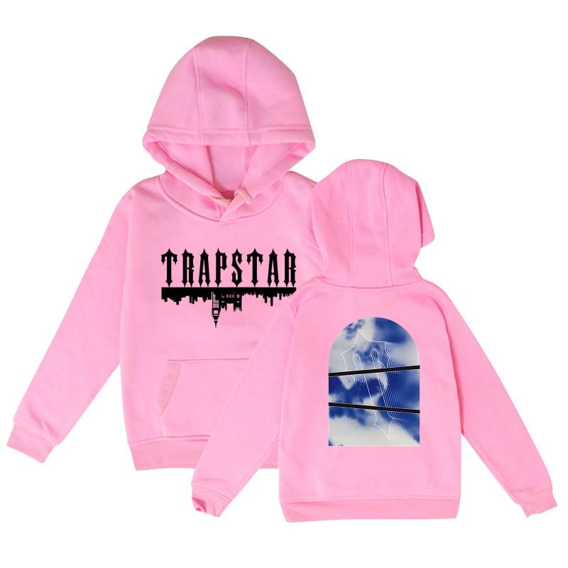 Unisex Letter Print Hooded Sweatshirt Loose Fit Long Sleeve Casual Pullover Winter