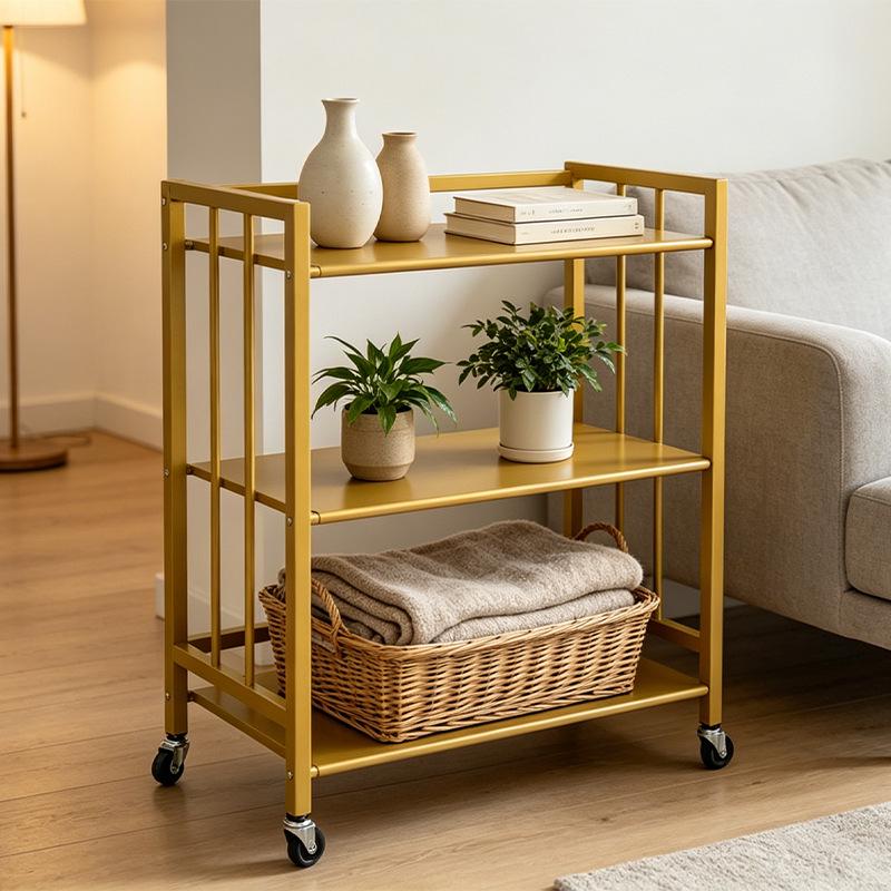 Multi-Layer Metal Kitchen Storage Rack for Vegetables