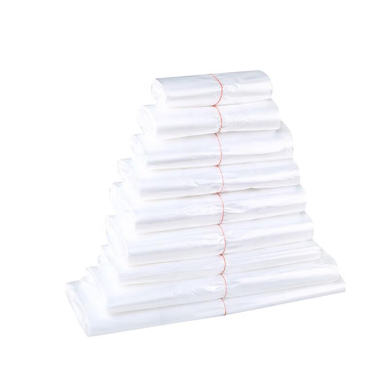 JIACHI Thick White Vest Style Plastic Bags