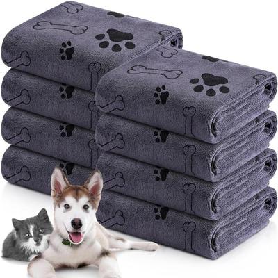 Toalla de Baño Absorbente de Secado Rápido para Mascotas - Suave y Grande para Perros y Gatos