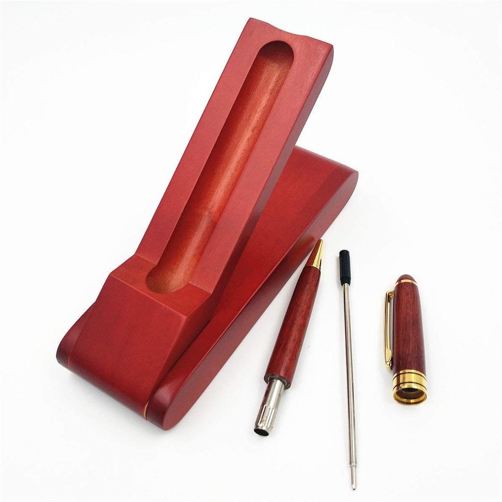 Premium Ballpoint Pen with Black Made of Natural Quince Perfect for and Gifts [Maiyu] Case, Oil-Based, Lead, Multi-Function, Wood, Business,