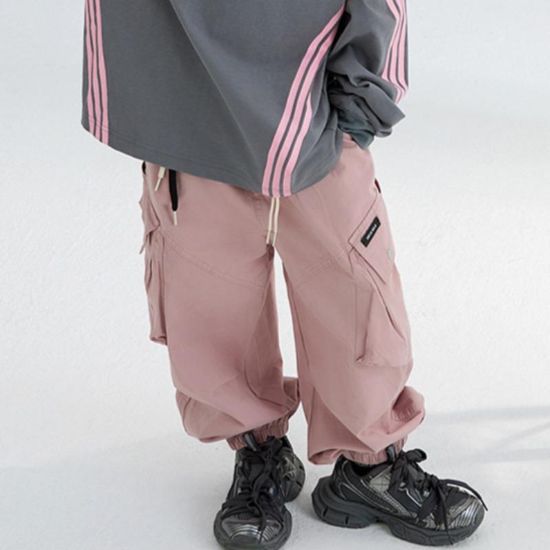 Spring New Children's Loose Western Style Sports Casual Pants