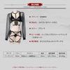 SENMHS Cosplay Sexy Bikini Underwear Leather Style PU Costume Bondage Bodycon Enamel PVC Queen Little Devil Devil Witch Fake Leather Restraint