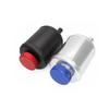 Racing Power Steering Fluid Reservoir Tank with Clamps Aluminium Alloy Fuel Cell Surge Tank Power Steering Oil Catch Can Tank