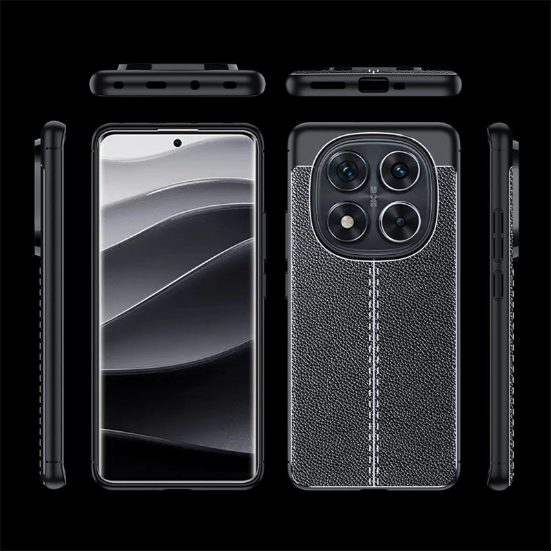 Pro Xiaomi Poco X7 Pouzdro Kryt Poco X7 PocoX7 Capas Nový Nárazuvzdorný Zadní Nárazník Telefonu Pancéřovaný TPU Měkká Kůže Pro Fundas Poco X7