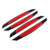 4Pcs/set Car Reflective Strip Anti-collision Warning Stickers Safety Mark Side Scratch-proof Door Anti-collision Sticker