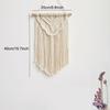 Nodic Cotton Woven Bohemian Wall Decoration Tapestry With Tassel Wall Accents Handmade Scandinavian Hanging Bedroom Home Decor
