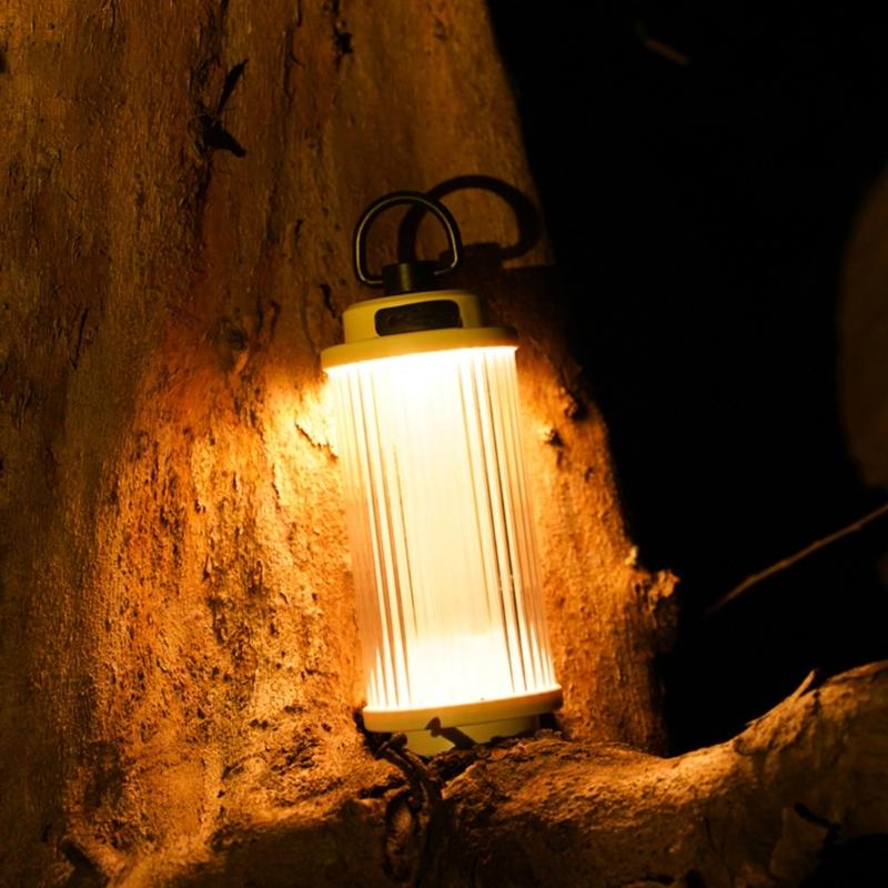 Camping Lantern Rechargeable Tent Light Portable LED Hanging Lamp Emergencies Light Outdoor Home Night Light Easy to Use