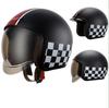 HNJ Harley Retro Electric Car Helmet Battery Men's Women's Half