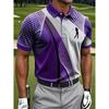 Fashionable Casual Sports Polo Shirt with Collar and Buttons