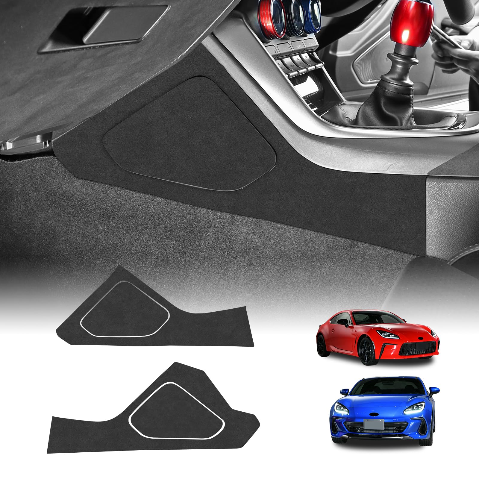 

KUNGKIC For Toyota GR86 ZN8 Subaru BRZ ZD8 2021 2022 2023 2024 Car Center чёрный