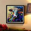 New Arrival 5D DIY Full Circle Diamond Painting "Painted Cow" Embroidery Cross Stitch Home Decor Gift