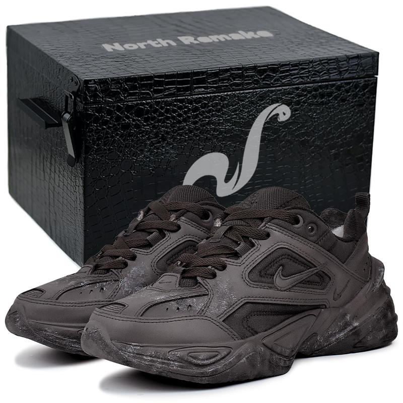 

Nike M2K Tekno Abrasion Resistant Low top Chunky Sneakers Women s AO3108-001(Team1676-S-BOX) 36