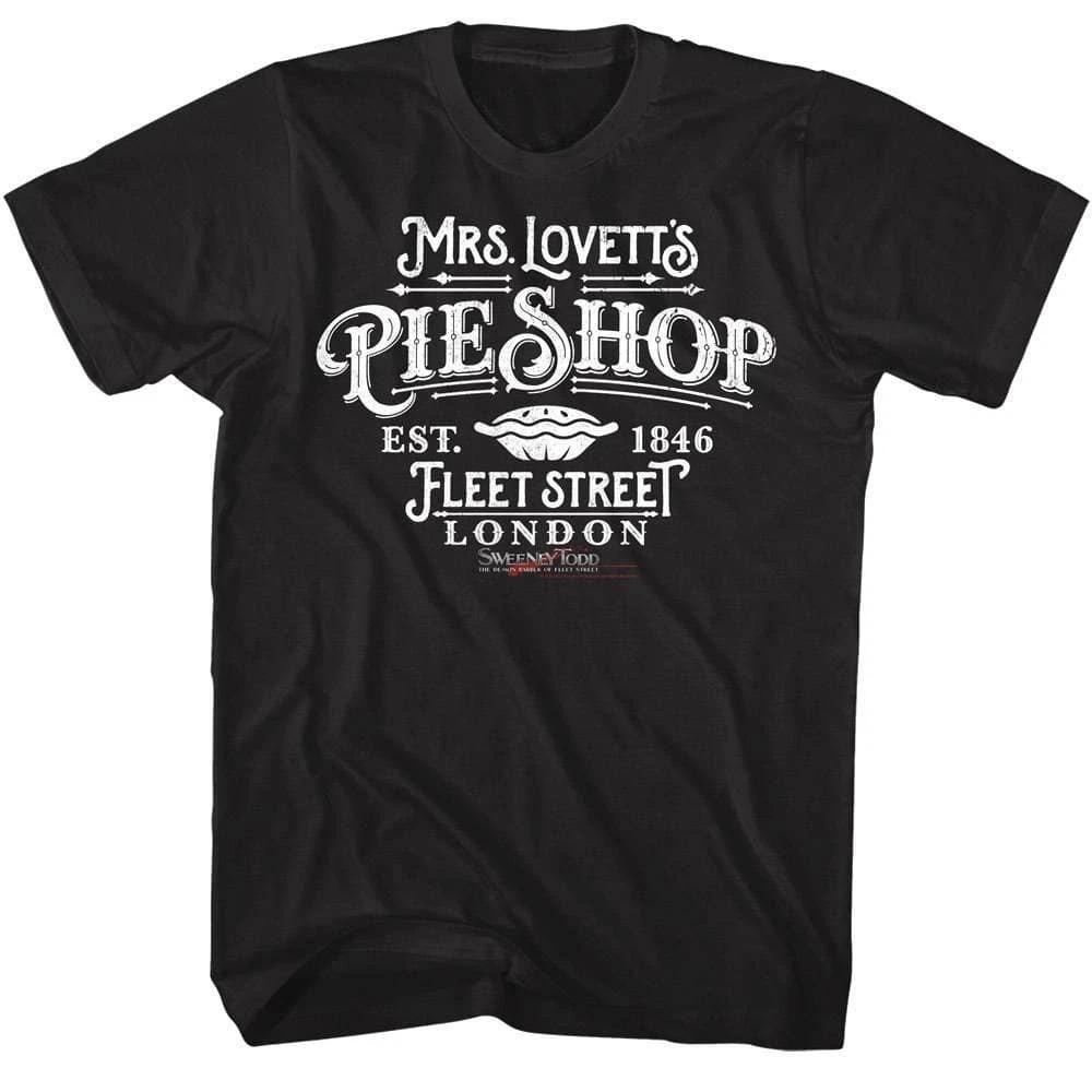 Sweeney Todd Mrs Lovett s Pie Shop Men s T Shirt XXL