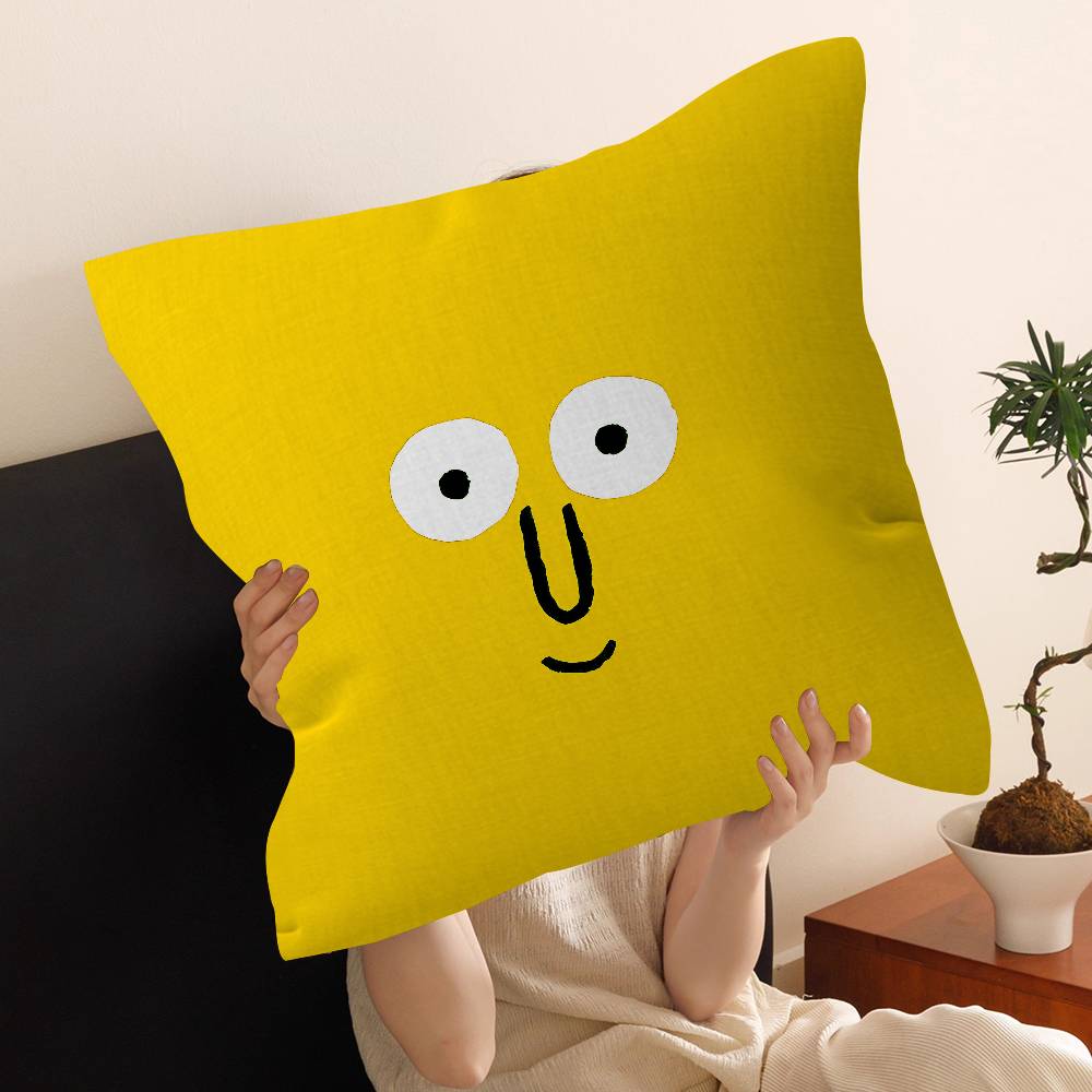 Art J-Jean J-Jullien Cute Lucky Dragon Pillow Cover Sofa Cushion Cover Home Room Decoration Children Gift