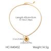 Heart Pendant Necklace Titanium Steel Women Layering Chain Light Luxury Elegant Jewelry Gift for Her