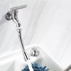 Flexible 360 Degree Faucet Adapter Stainless Steel Sprayers Extension for Enhances Water Control In Household Use