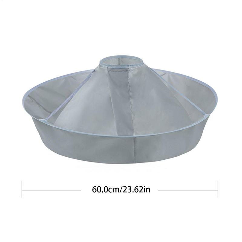 60cm Waterproof Adult Hair Cutting Cloak Foldable Umbrella Cape Salon Barber Home Hairdressing Cape Cover Cloth