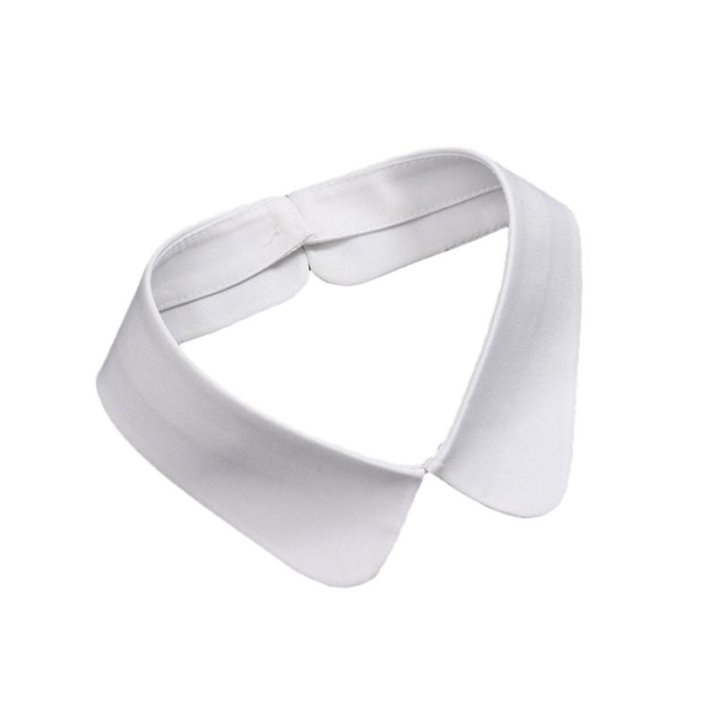 Hemd Pullover Weiße Serie Falscher Kragen Ausgestellte Ärmelbündchen Verstellbare Dekorative Ärmel Frau DIY Bekleidungsaccessoire