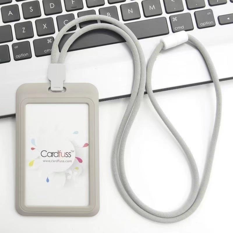 

2 типа Простая визитная карточка ID Офис Школьные бейджи Держатели для бейджей Шейный ремешок Ремешок