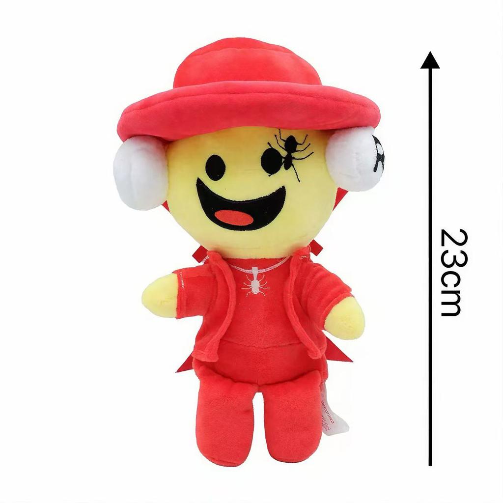 Cute Blue No. 67 Plush Toy Stuffed Doll Steal a Brainrot Game Character Collectible Soft Plushie Gift for Kid Birthday Christmas