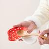 Ceramic Mushroom Spoon Holder Heat-Resistant Kitchen Utensil Holder  Restaurant Use