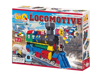 Yoshiritsu LaQ Hamacron Constructor Lokomotywa (840 szt. + SP36 szt.) L009029