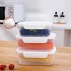 1PC Caixa de Conservação de Alimentos de Grau Alimentar, Caixa para Aquecimento em Micro-ondas, Caixa Congeladora para Carne de Geladeira, Caixa de Conservação para Legumes e Frutas